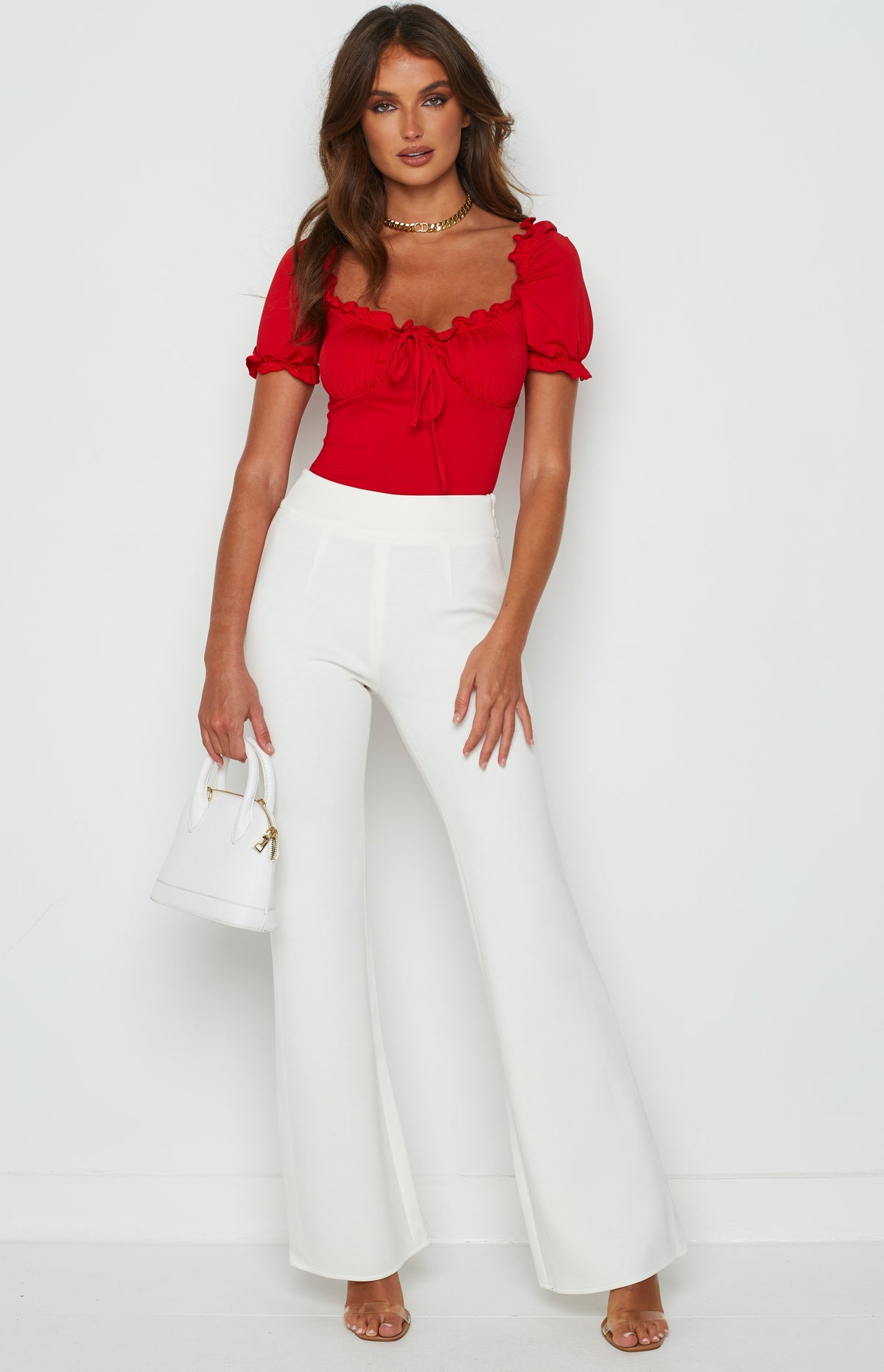 Eve Pants White — 2