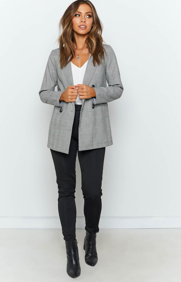 Brooklyn Times Blazer Check — 3