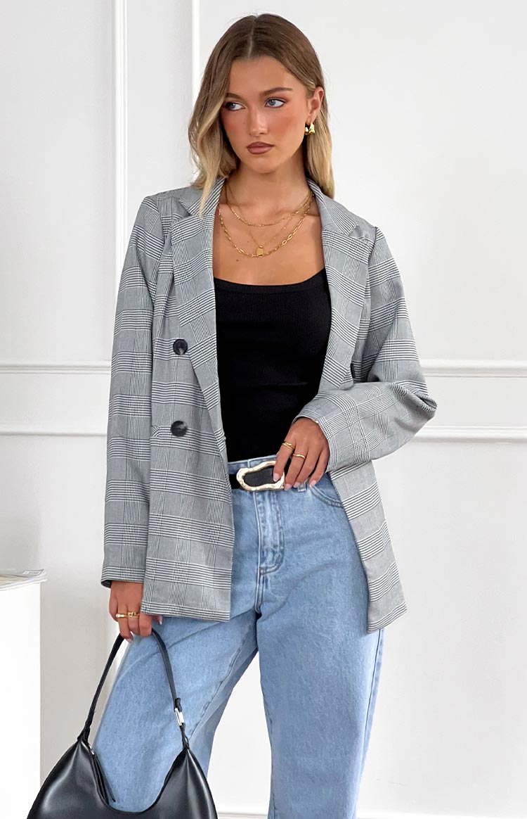 Brooklyn Times Blazer Check — 1