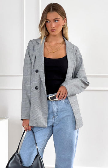 Brooklyn Times Blazer Check — 1