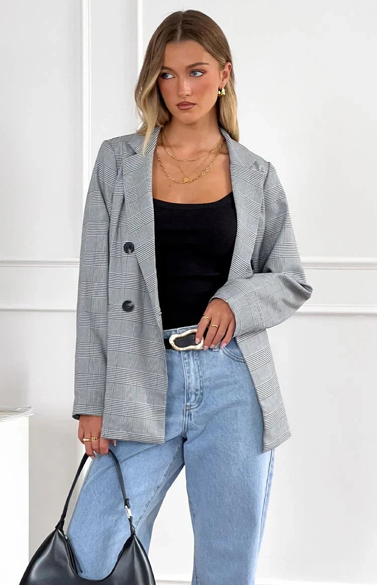 Brooklyn Times Blazer Check — 14