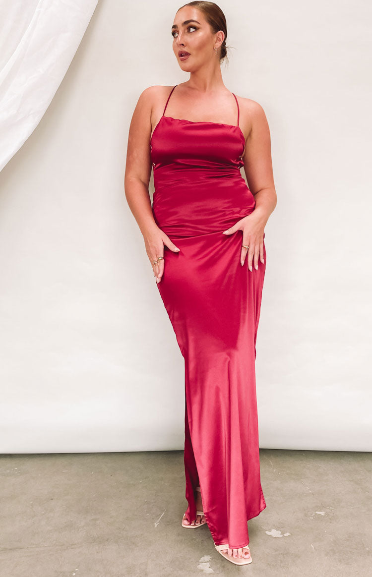 Manhattan Slip Formal Dress Wine — 12