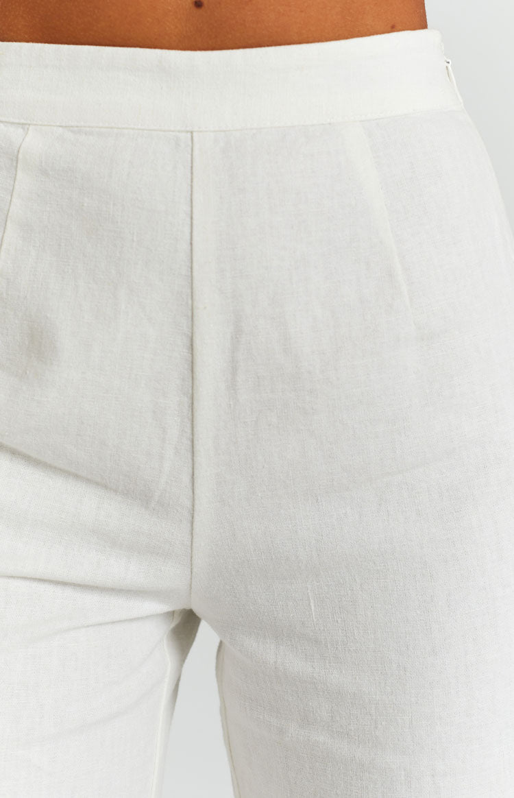 Julian Linen Pants White — 6