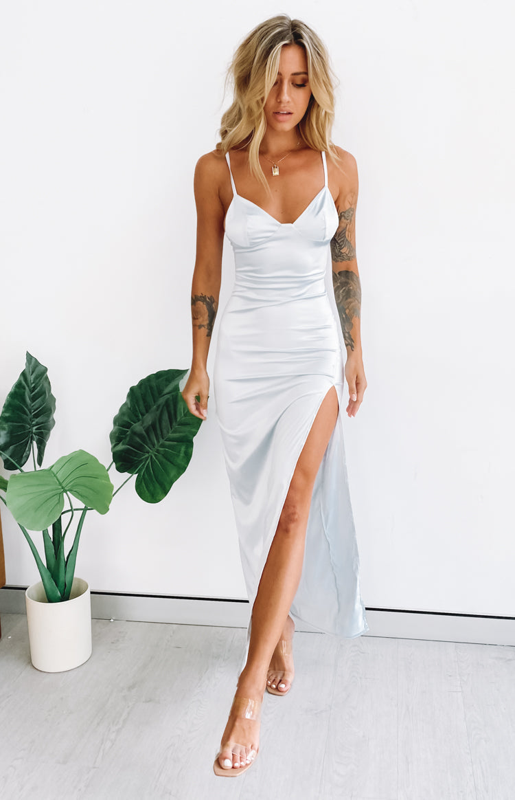 Freesia Formal Dress Ice Blue — 7