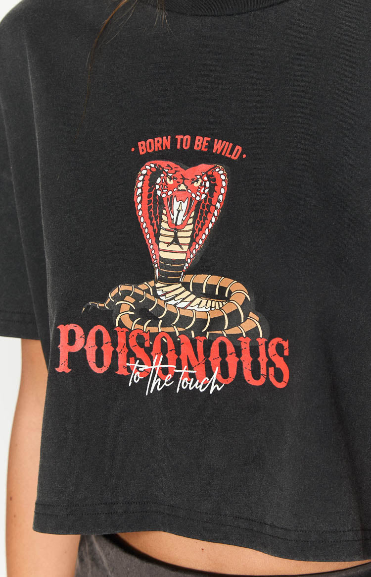 Born Wild Black Tee — 7