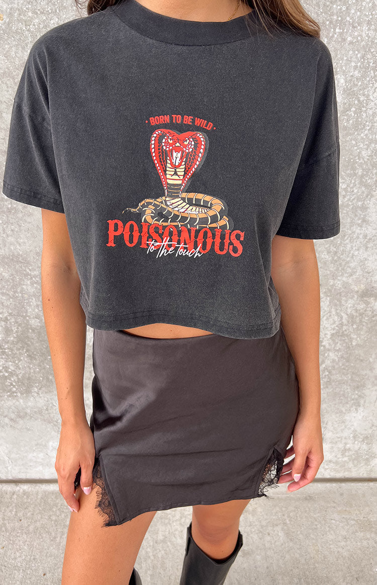 Born Wild Black Tee — 10