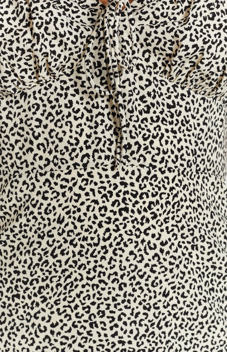Love Me Tender Twist Dress Animal — 7