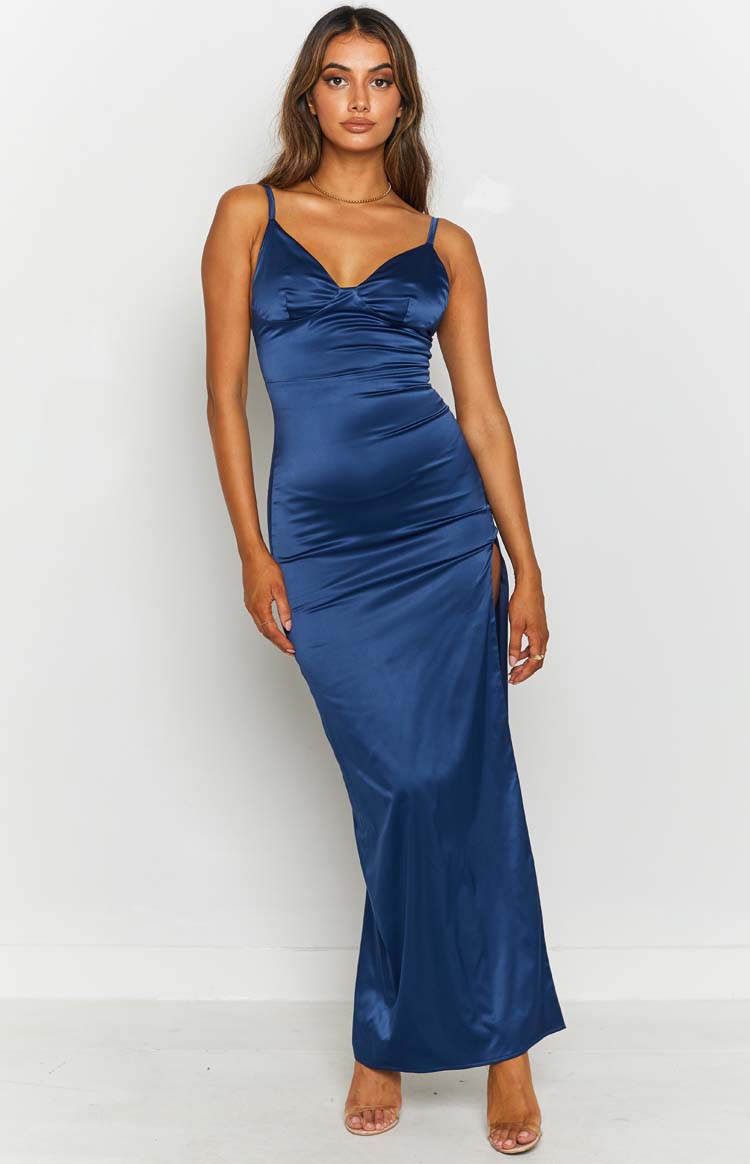 Freesia Formal Dress Navy — 2