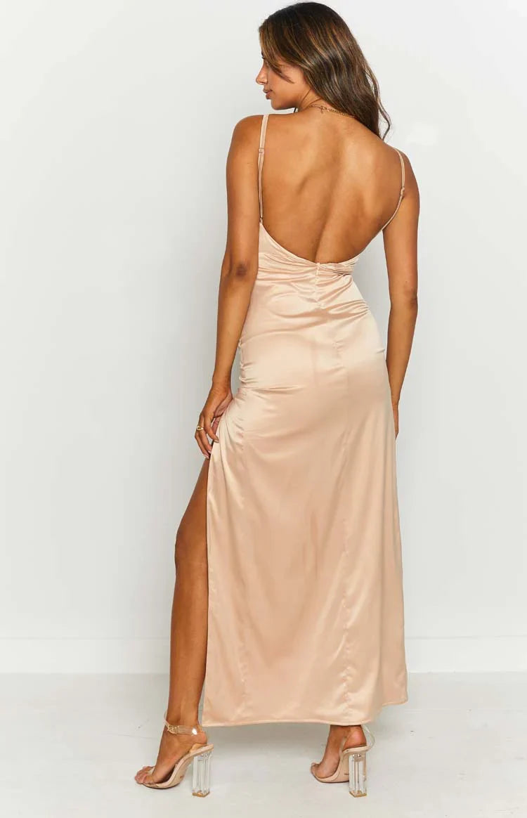 Freesia Formal Dress Champagne — 19
