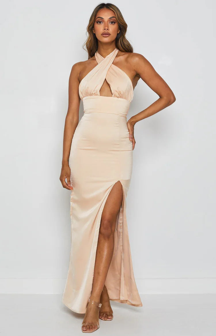 Higher Love Formal Dress Champagne — 12