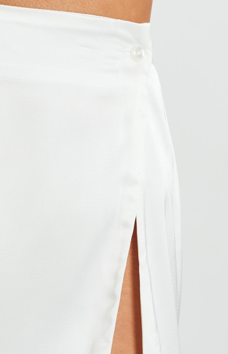 Hendra White Mini Skirt — 8