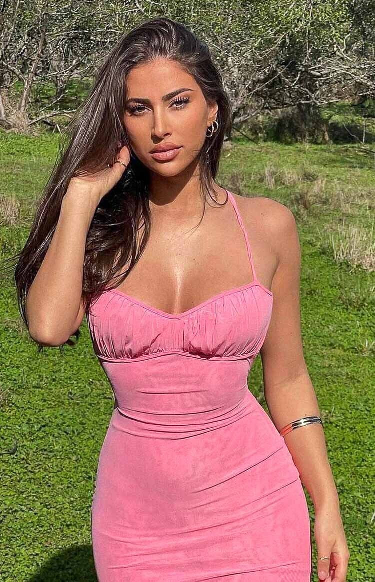 Elysium Pink Maxi Dress — 11
