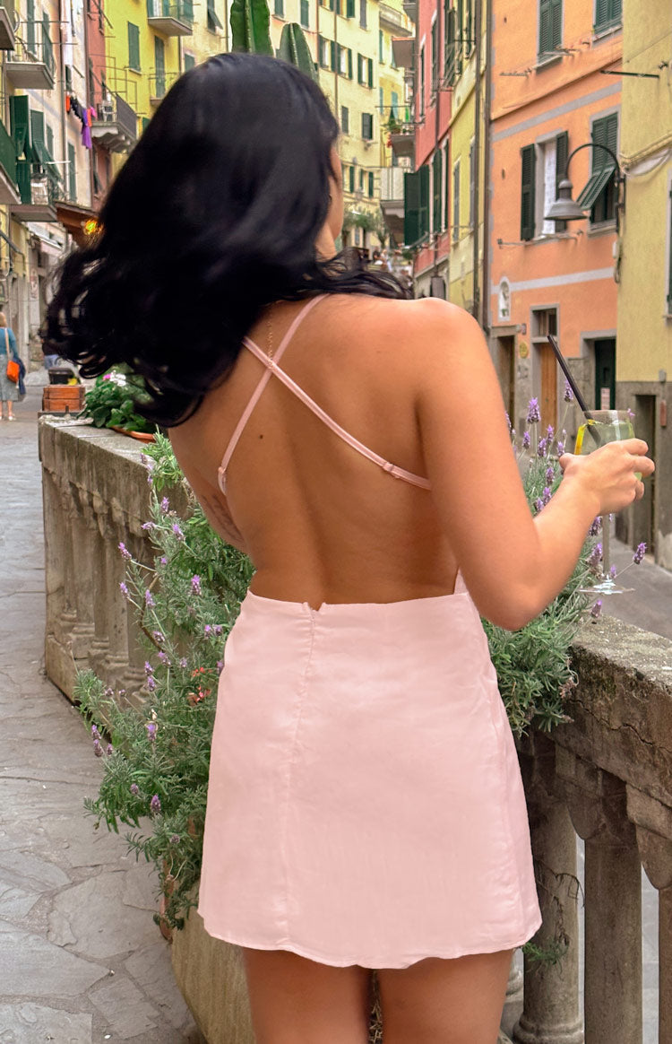 Fleurette Pink Mini Dress — 12