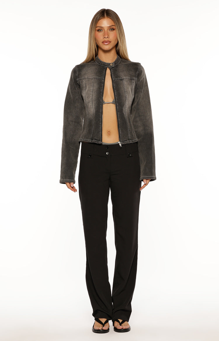Vice Black Low Waist Pant — 8