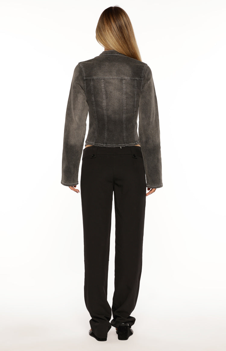 Vice Black Low Waist Pant — 10