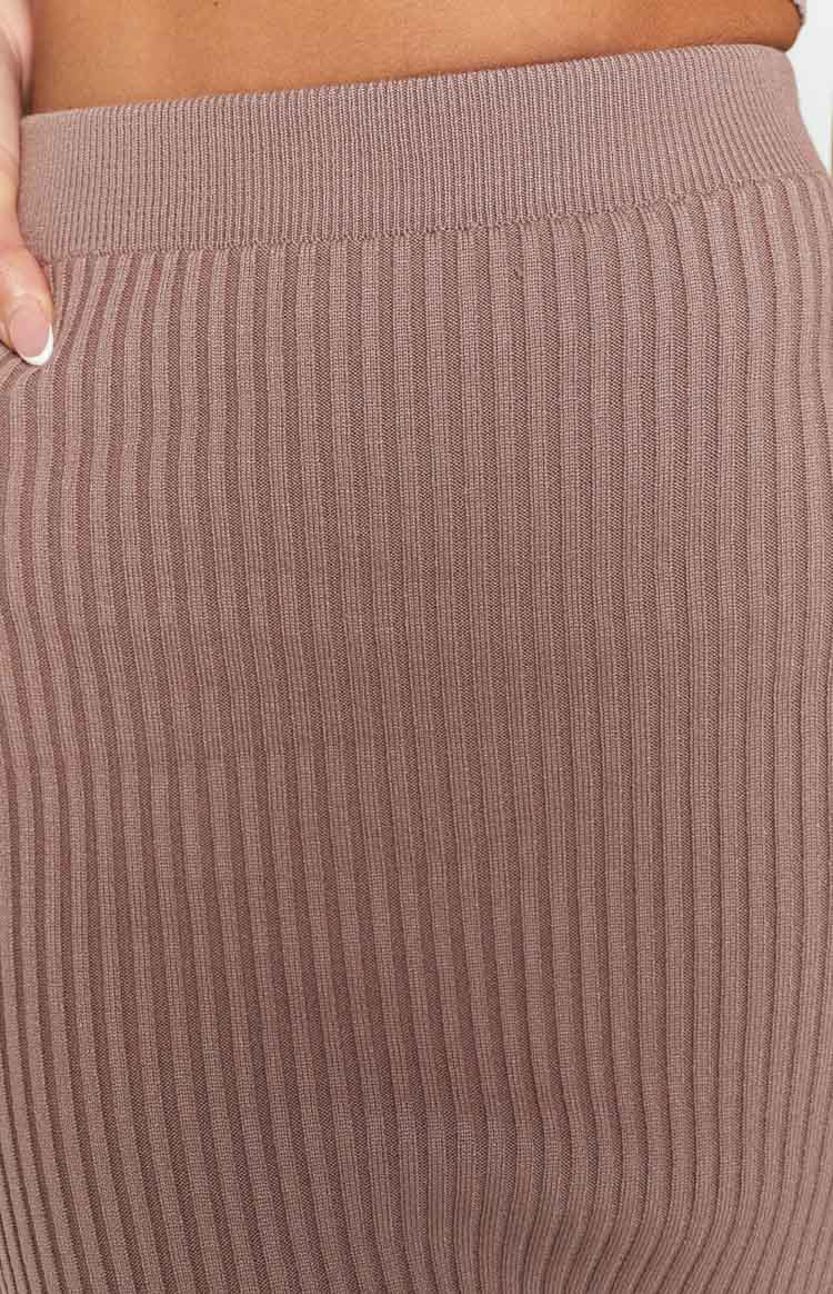 Zayrah Mocha Maxi Skirt — 9