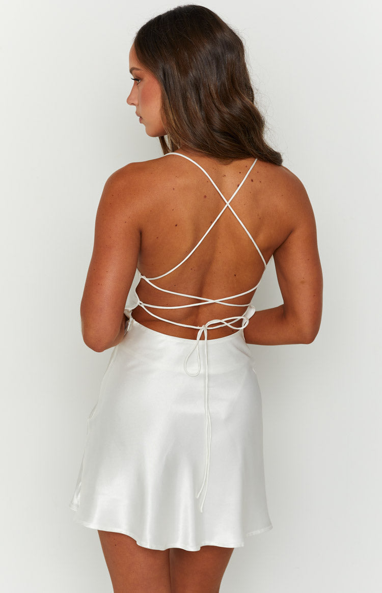 Come and Get It White Party Dress — 5