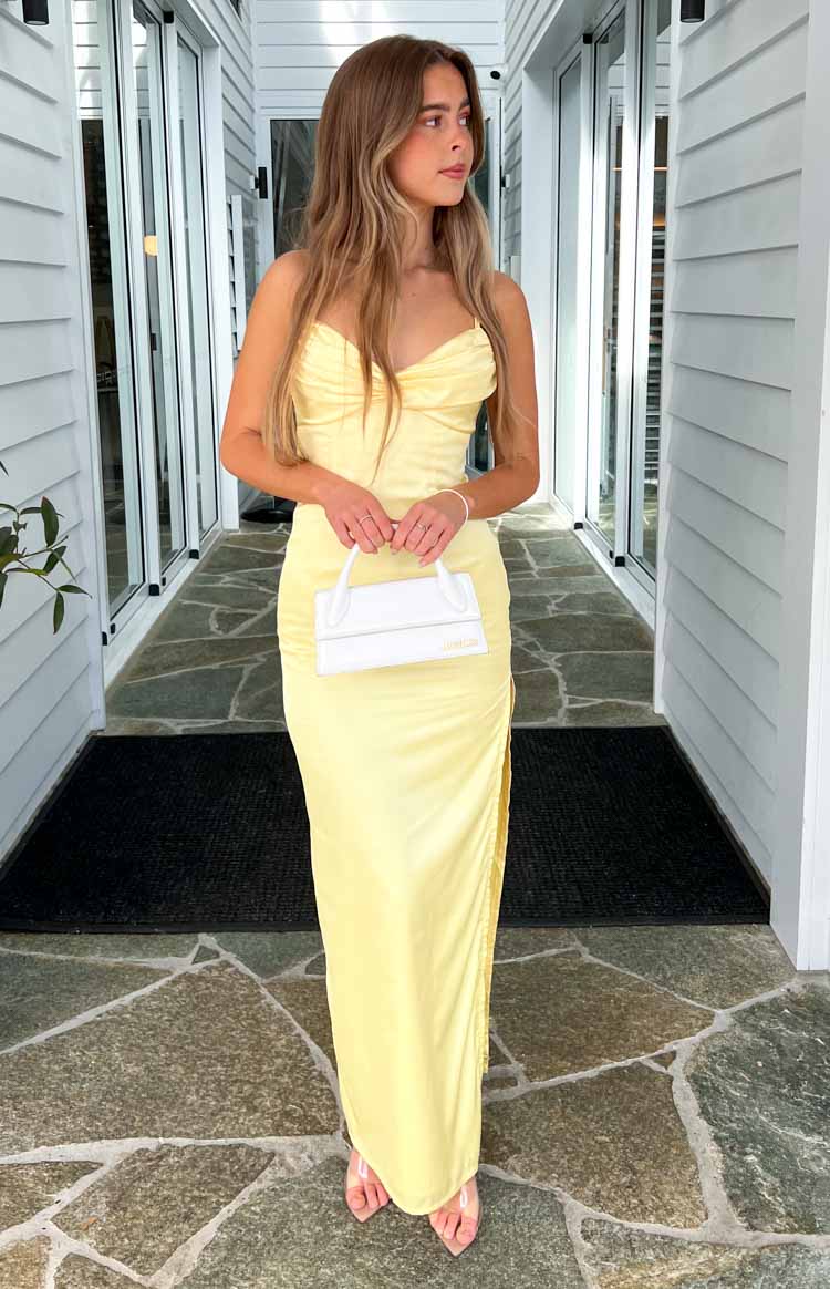 Honey Yellow Maxi Dress — 12