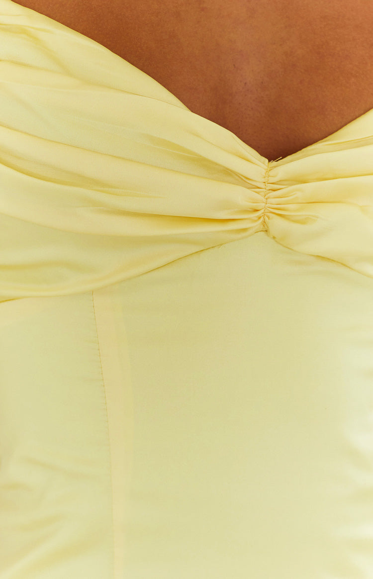 Honey Yellow Maxi Dress — 9