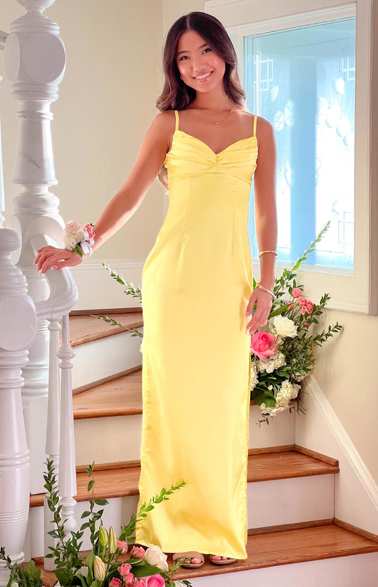 Honey Yellow Maxi Dress — 10