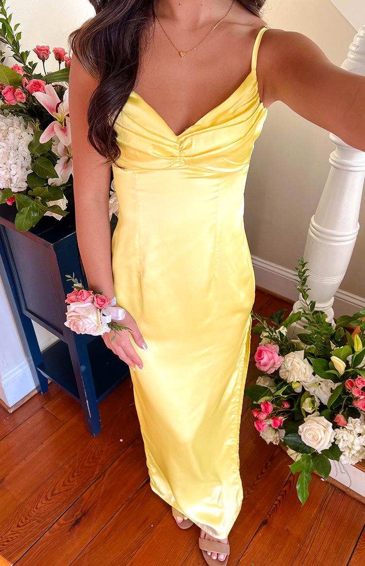 Honey Yellow Maxi Dress — 11