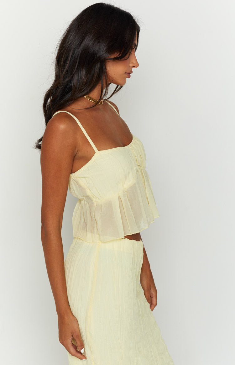 The Moment Yellow Cami Top — 3