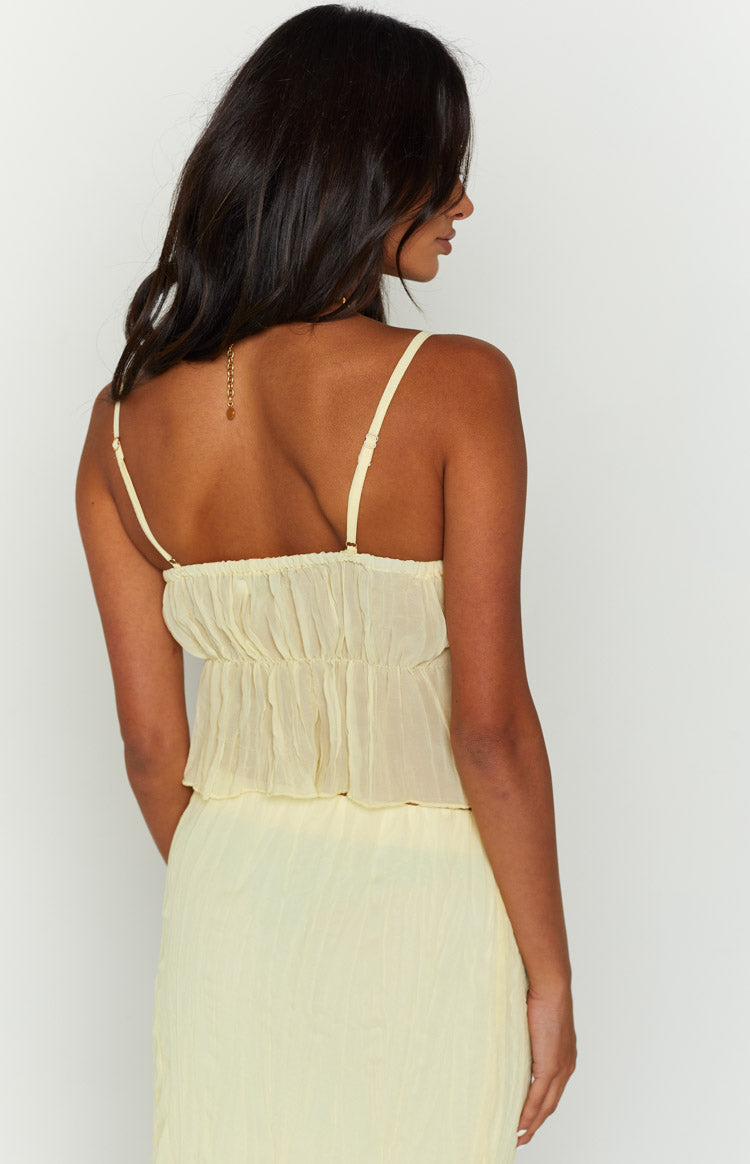 The Moment Yellow Cami Top — 4