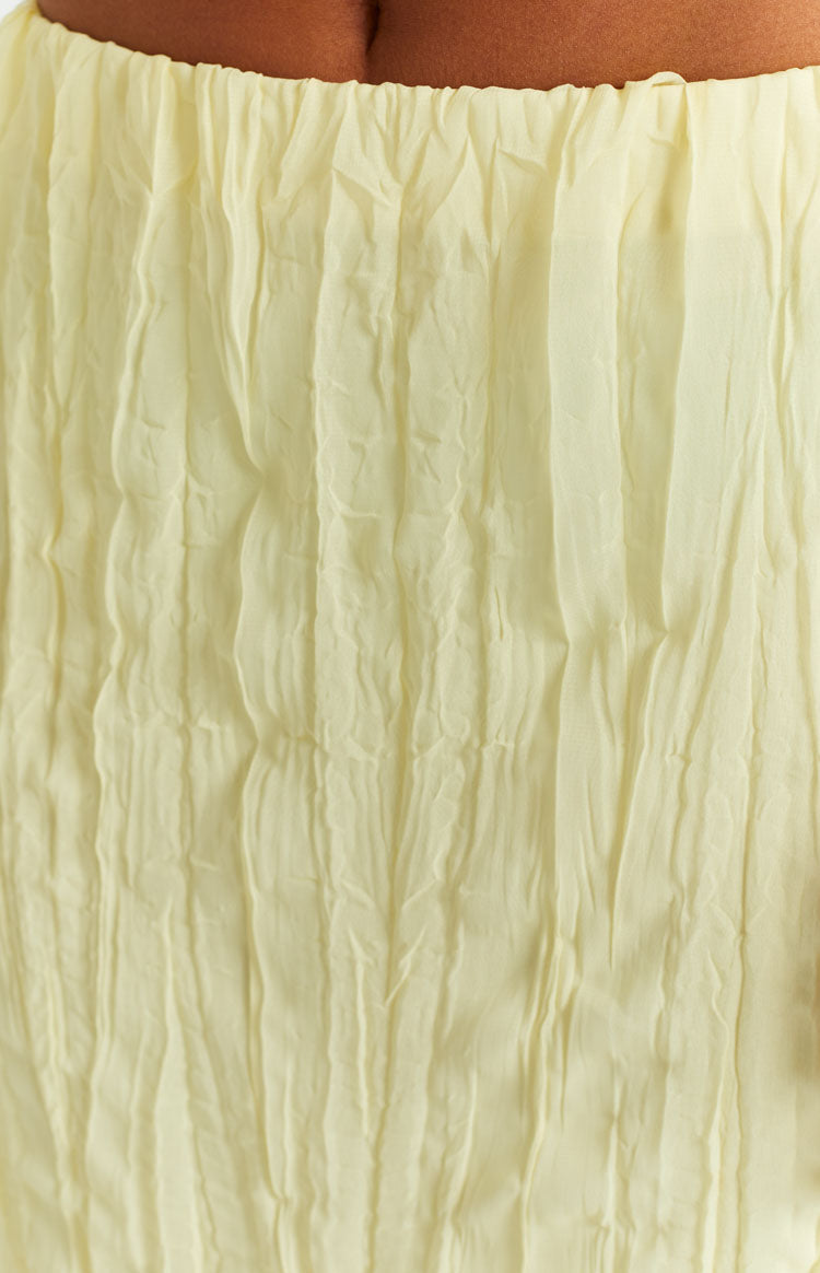 The Moment Yellow Maxi Skirt — 6