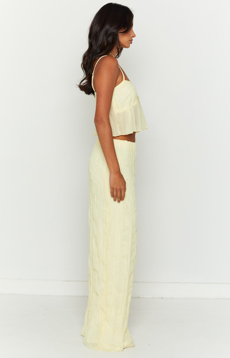 The Moment Yellow Maxi Skirt — 4