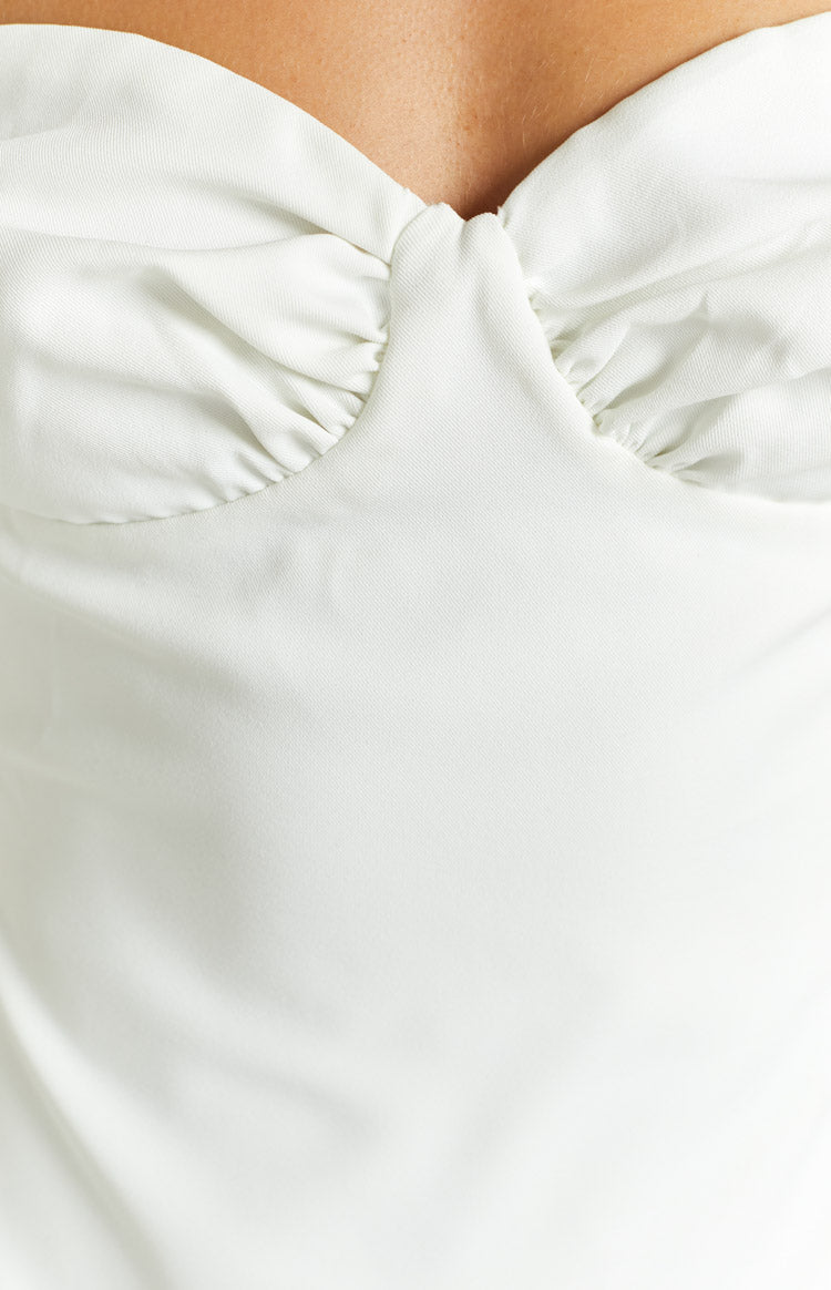 Katya White Mini Dress — 7