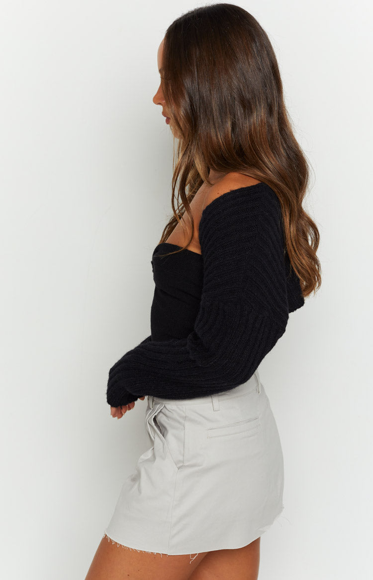 Harleigh Cream Chino Mini Skirt — 8