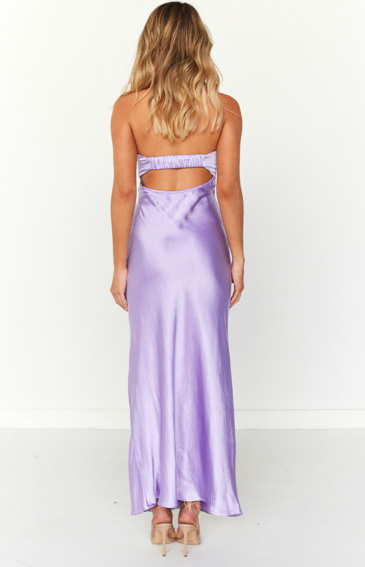 Arielle Purple Maxi Dress — 5