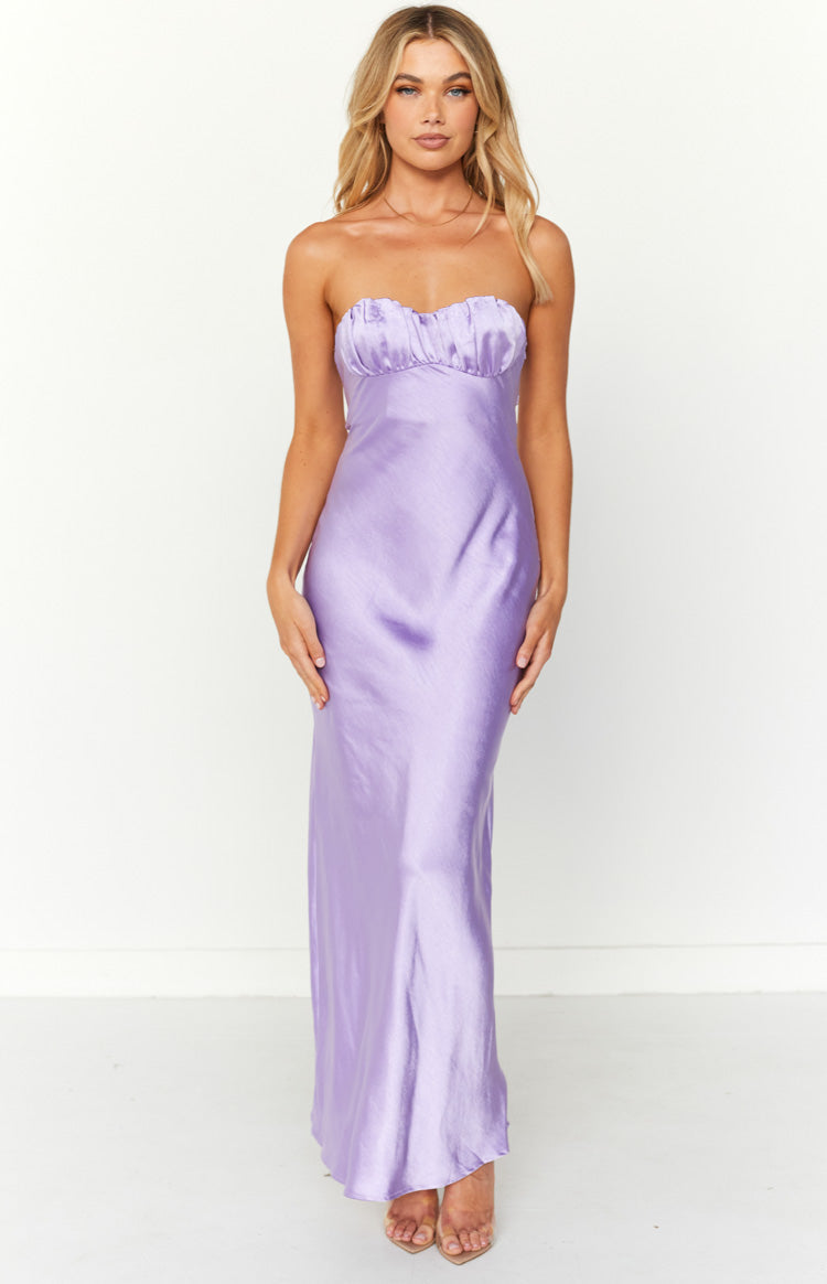 Arielle Purple Maxi Dress — 2