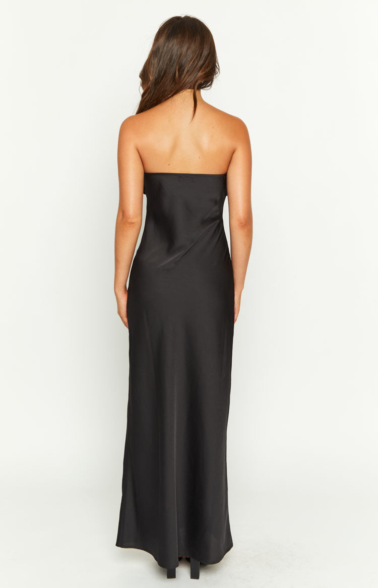 Ashley Black Formal Maxi Dress — 6