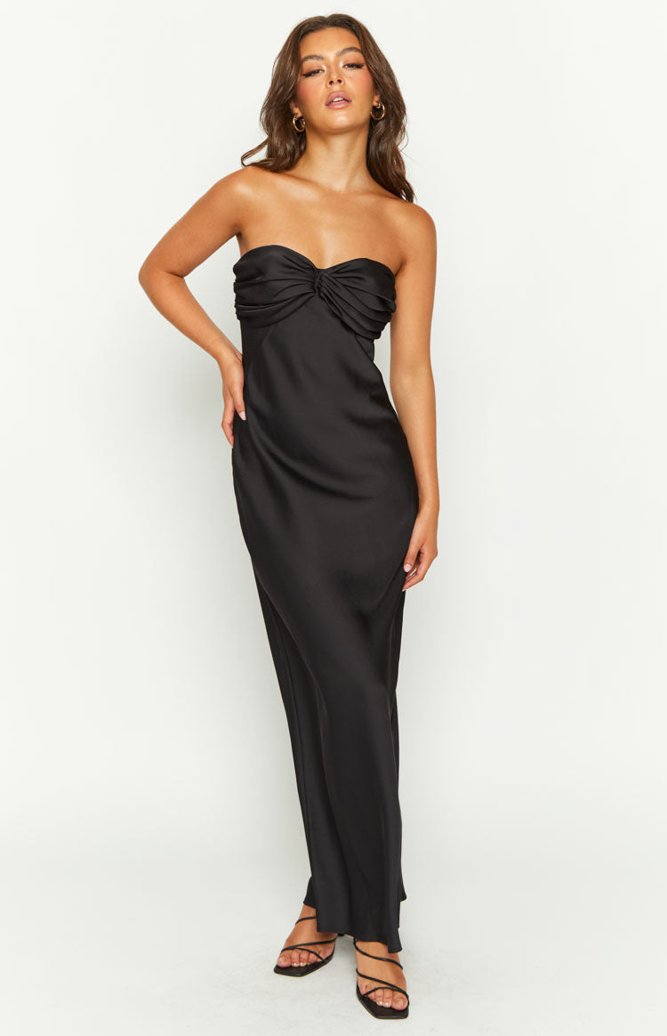 Ashley Black Formal Maxi Dress — 2