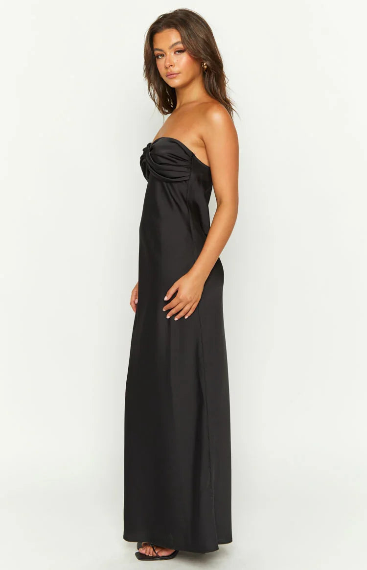 Ashley Black Formal Maxi Dress — 11