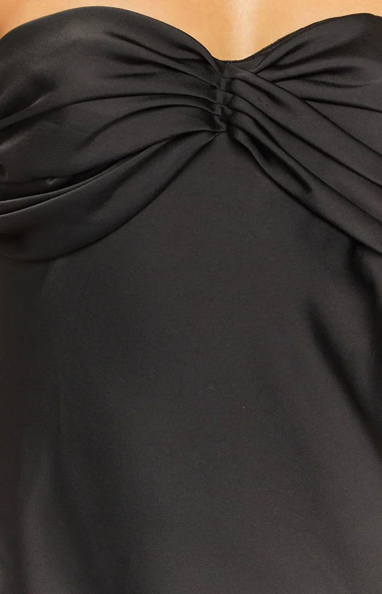 Ashley Black Formal Maxi Dress — 13