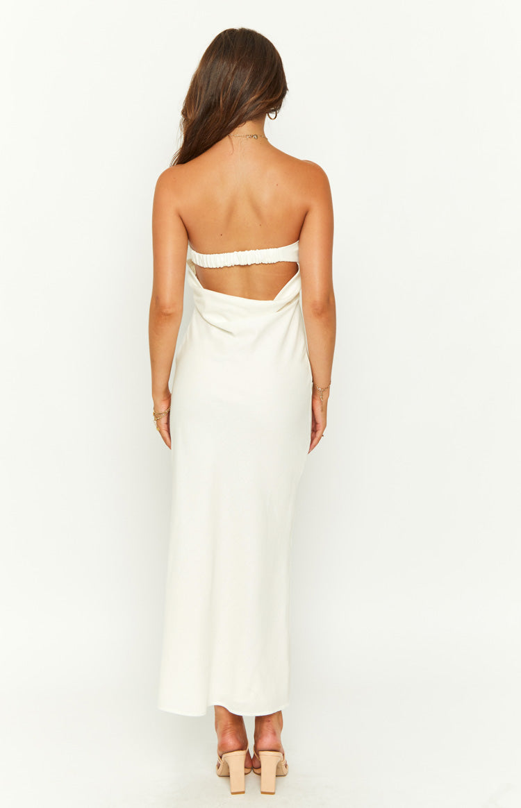 Summer Cream Midi Dress — 8
