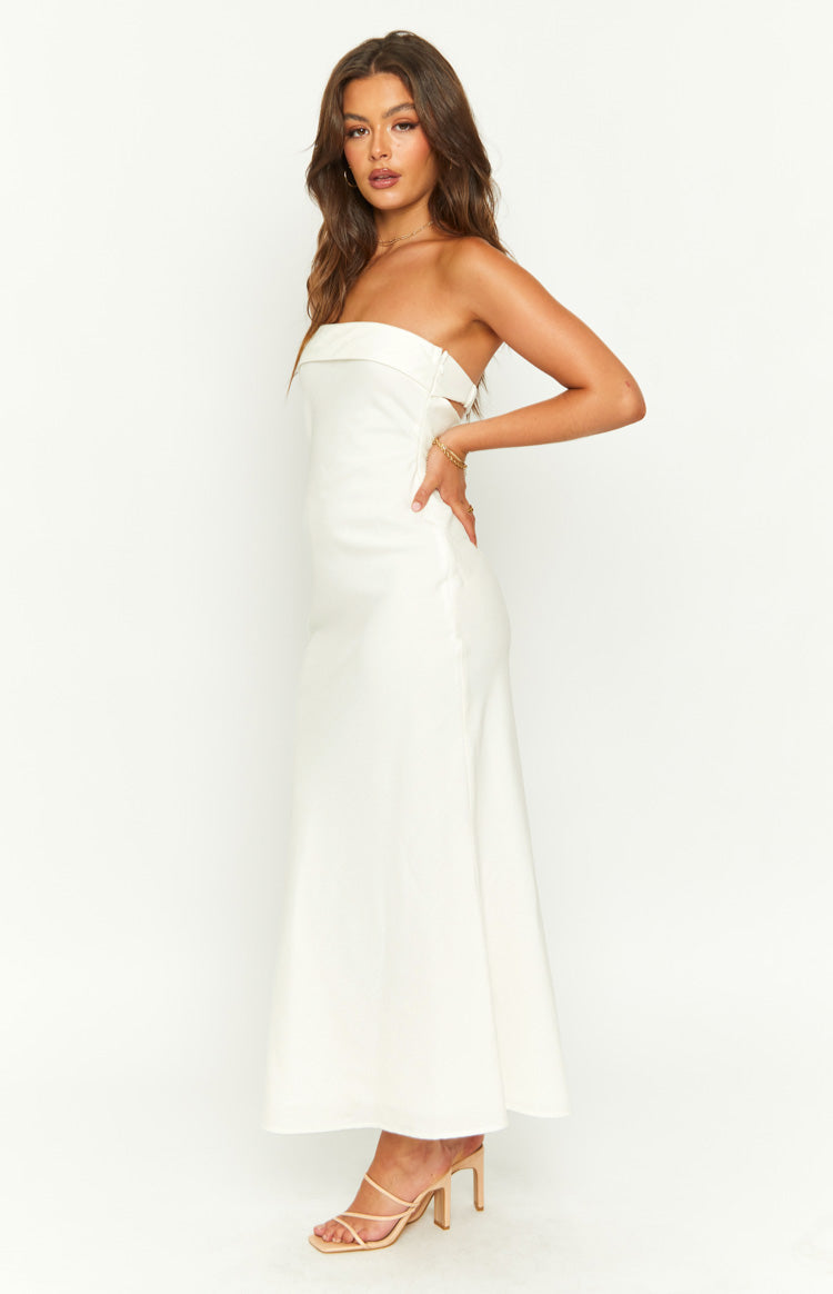 Summer Cream Midi Dress — 7