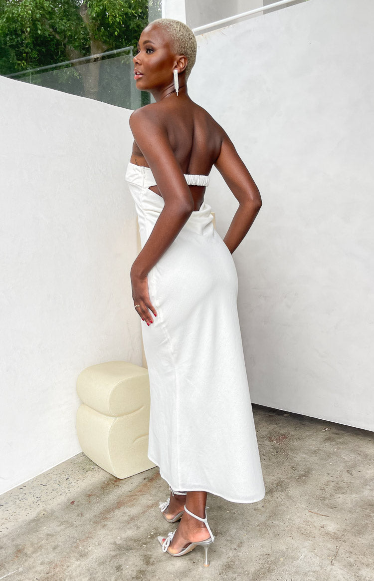 Summer Cream Midi Dress — 3