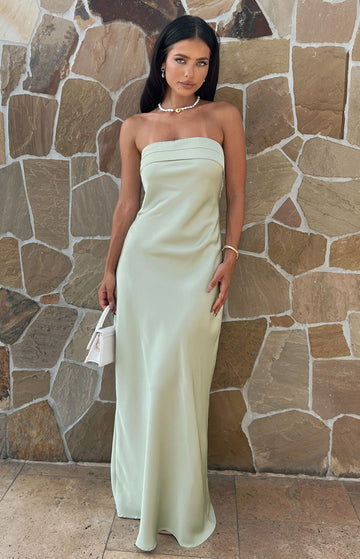 Maiah Sage Maxi Dress — 1