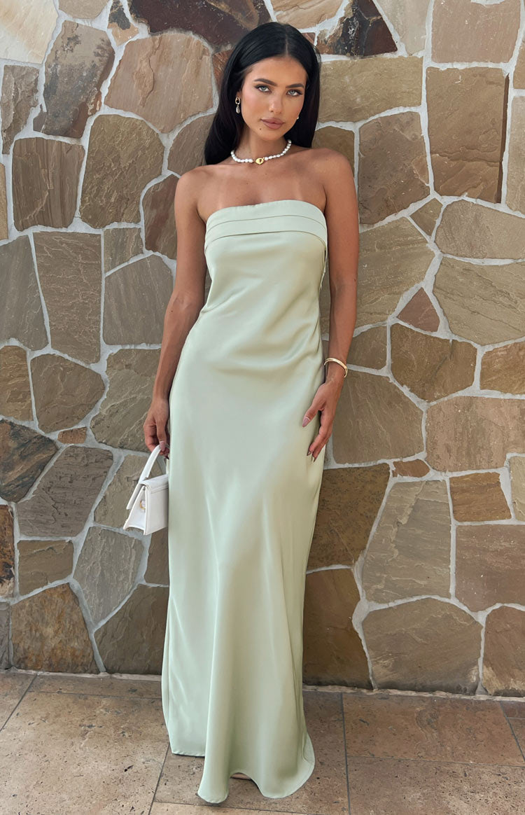 Maiah Sage Maxi Dress — 1