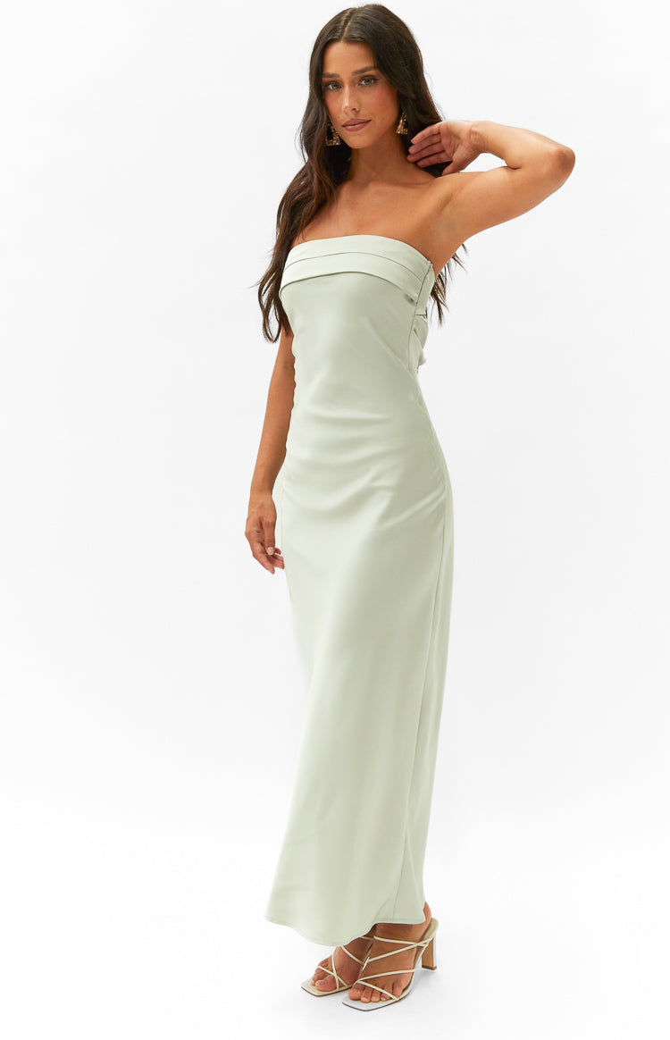 Maiah Sage Maxi Dress — 4