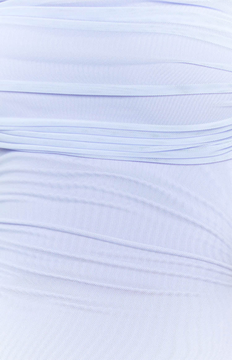 Beverley Lilac Mesh Maxi Dress — 11