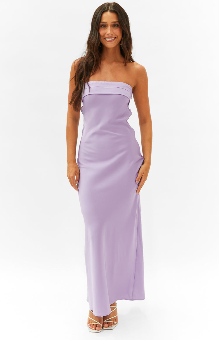 Maiah Lilac Maxi Dress — 8