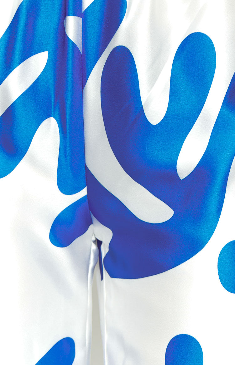 Dylan Blue Print Pants — 7