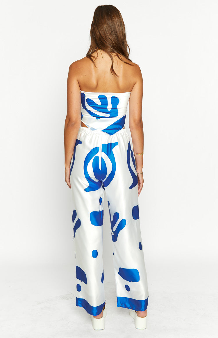 Dylan Blue Print Pants — 6