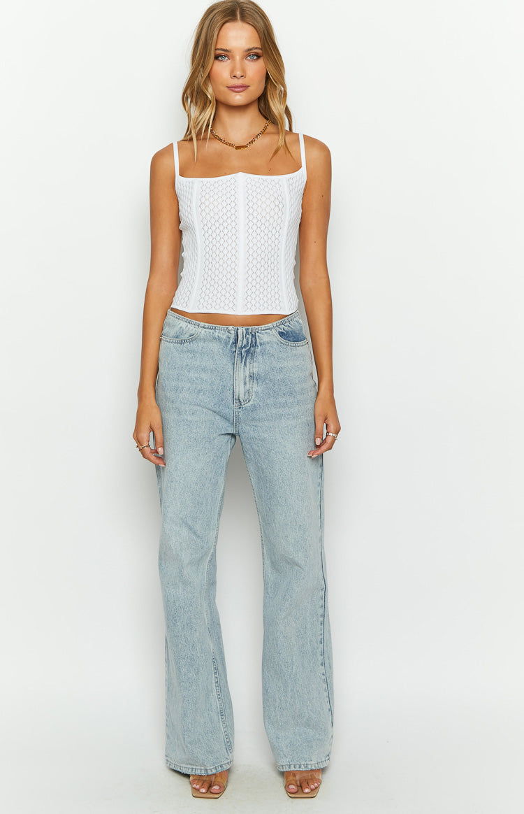 Isla White Corset — 3