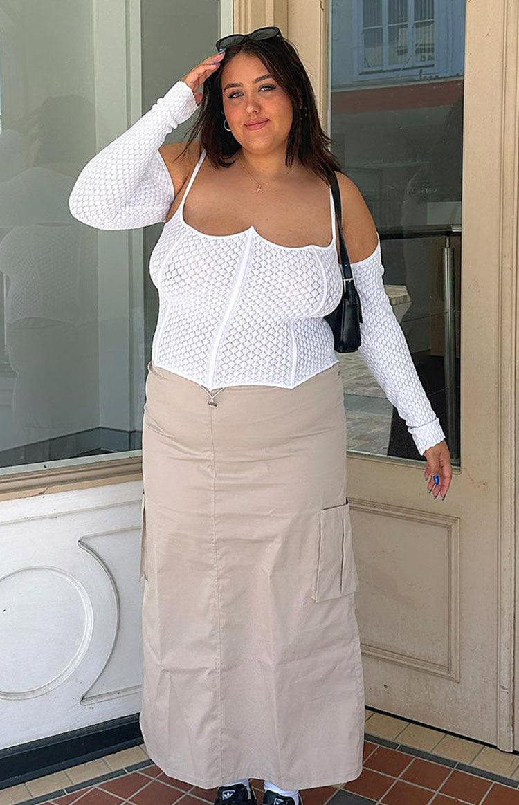 Isla White Corset — 9
