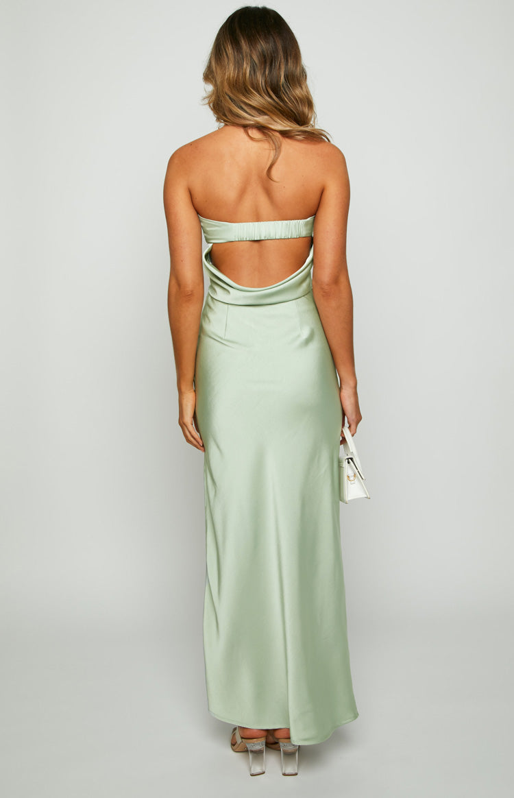 Genevieve Sage Maxi Skirt — 6